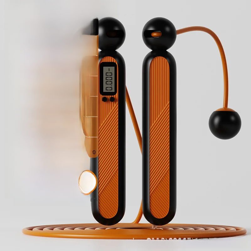 Cordless Digital Skipping Rope | Weighted Fitness