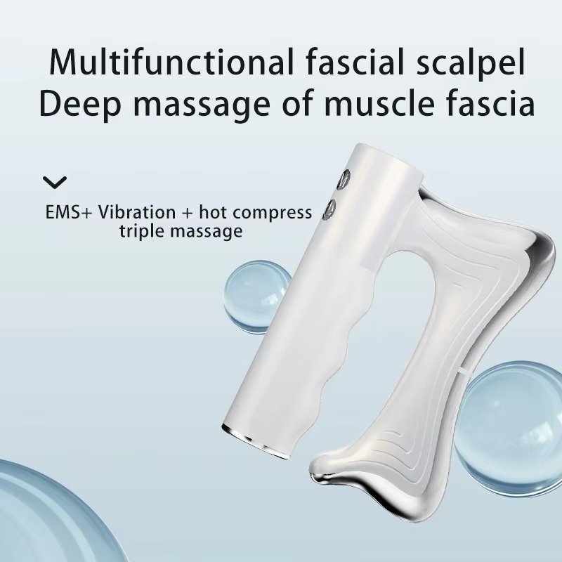 Electric Fascia Massager | Heat & Microcurrent