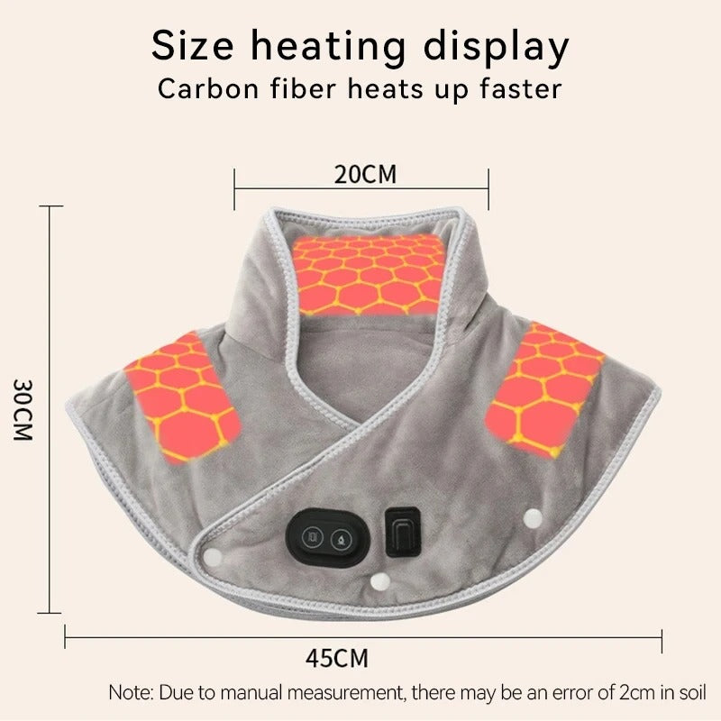 USB Neck & Shoulder Heating Pad | 3 Heat Levels