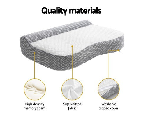 Giselle Contour Pillow Memory Foam