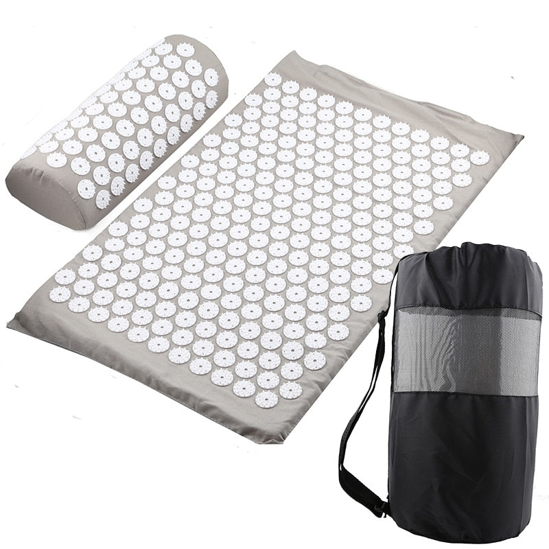 Yoga Acupressure Mat | Back & Neck Set