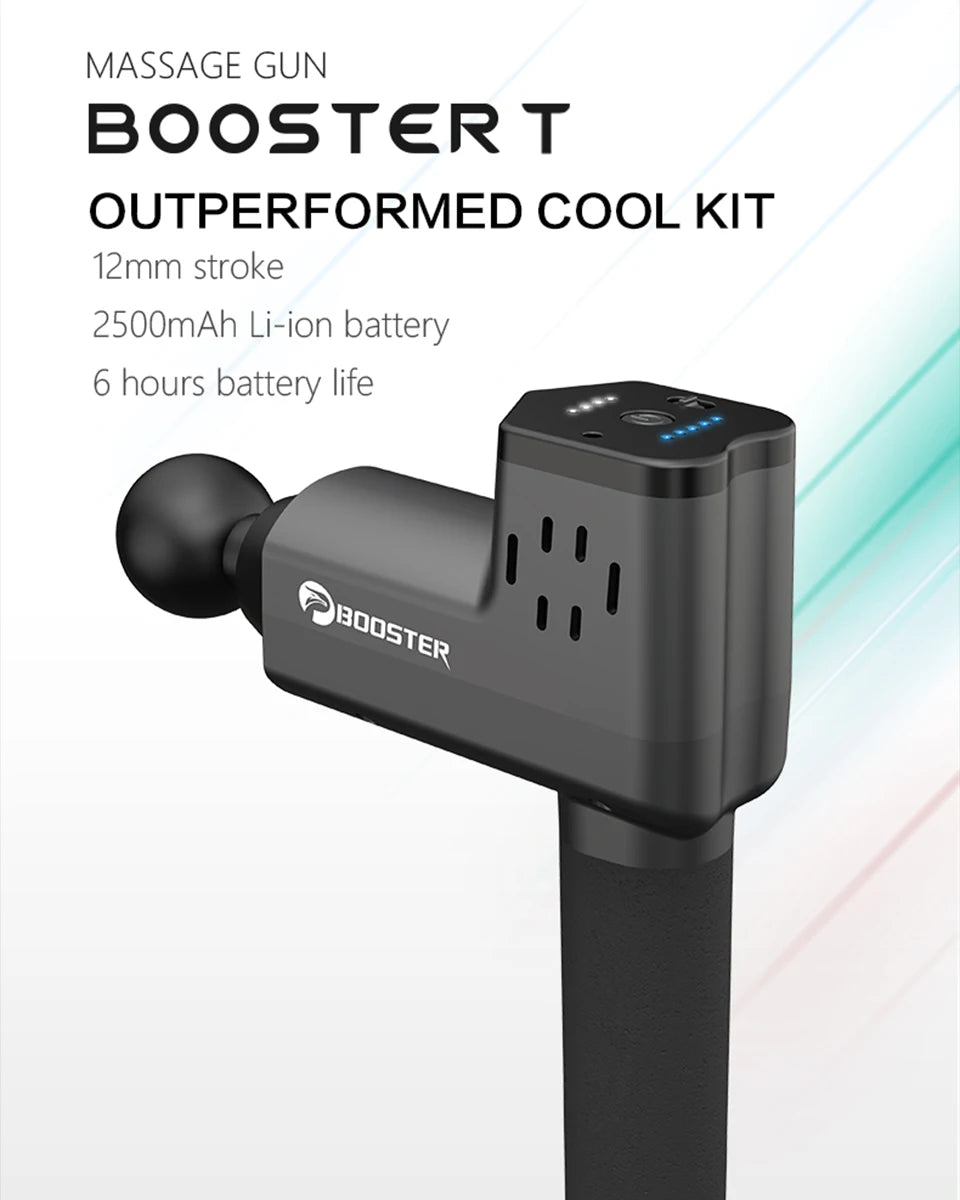 T-Series Muscle Massage Gun 12mm (1300–3300rpm)