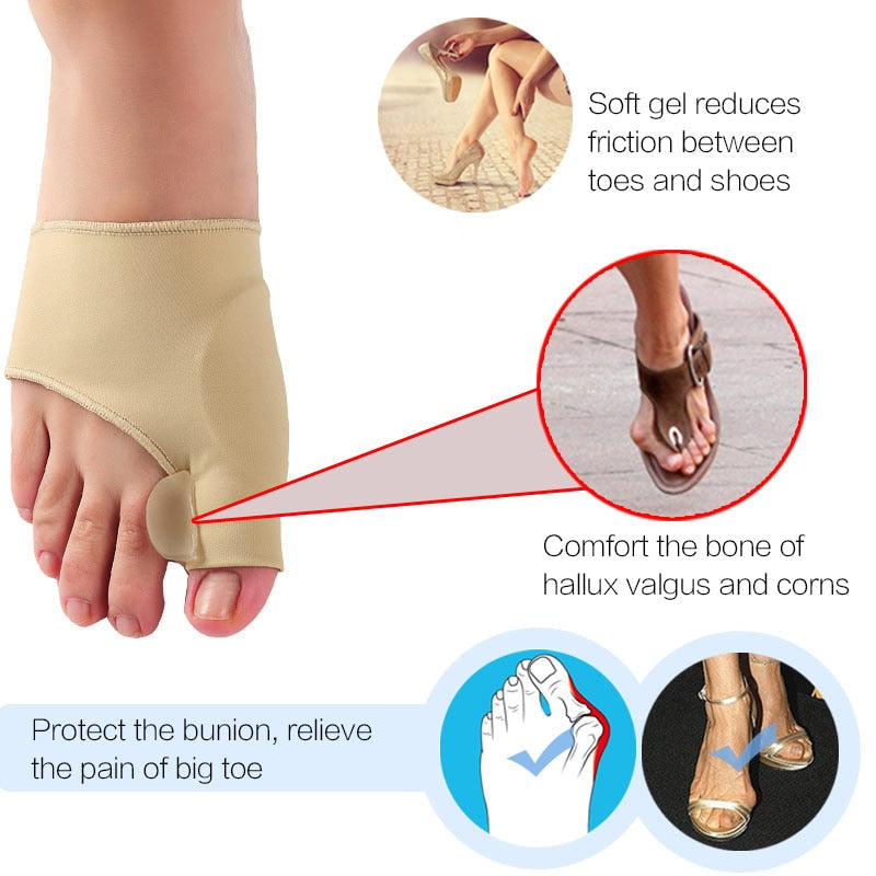 Pair Bunion Corrector Toe Straightener