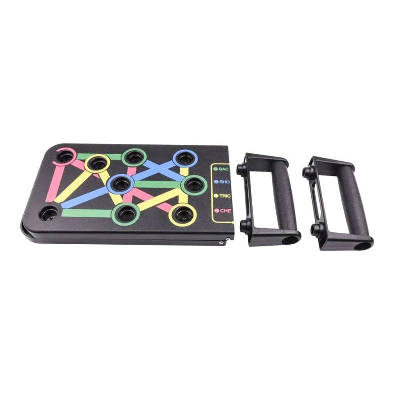 Folding Push Up Board | 14-in-1 Upper Body System