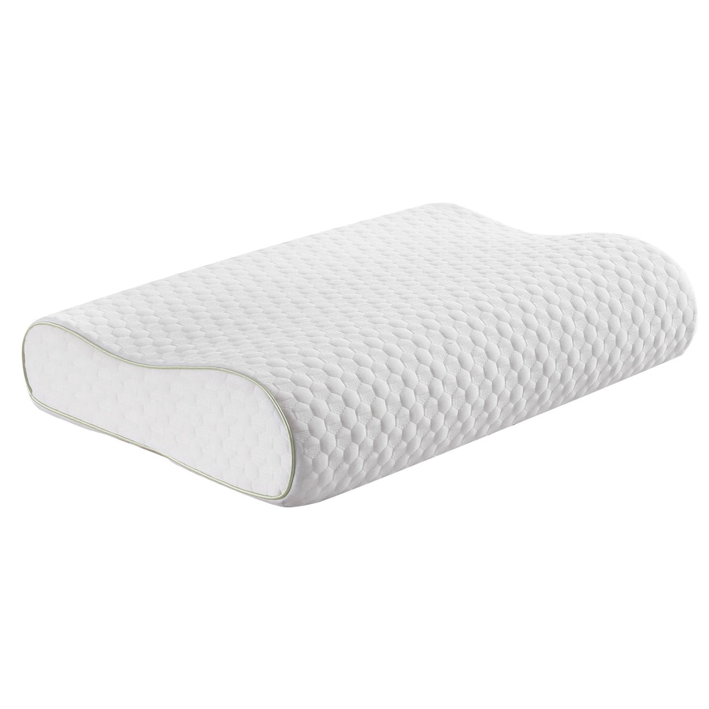 ErgoComfort Memory Foam Neck Pillow | Contoured Support