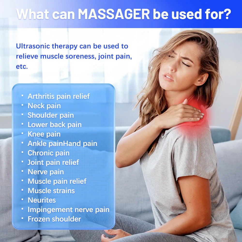 EMS Portable Body Massager | USB Rechargeable, 8 Modes