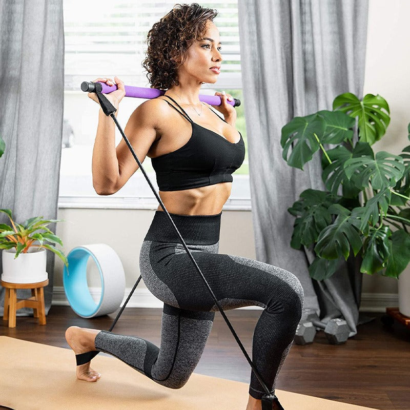 Multifunctional Pilates Bar | Stretch & Resistance