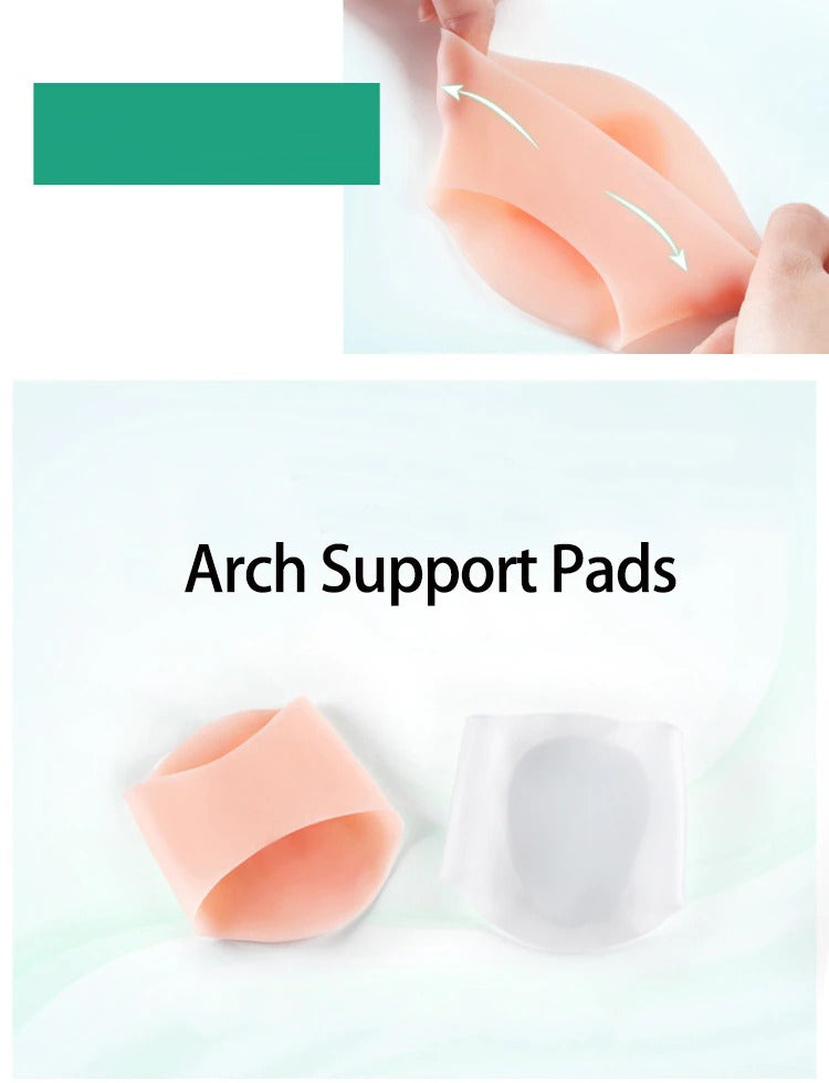 Silicone Arch Support Insoles | Foot Comfort