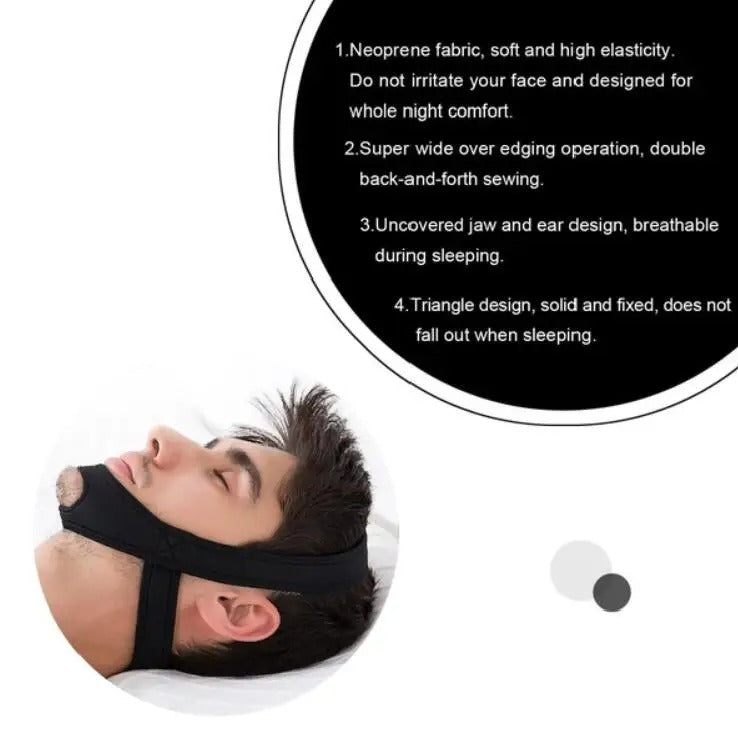 Anti Snore Chin Strap | Neoprene Jaw Support