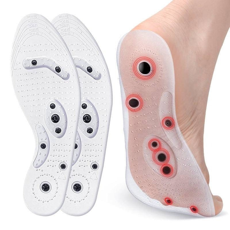 Magnetic Reflex Acupressure Insoles | Foot Comfort