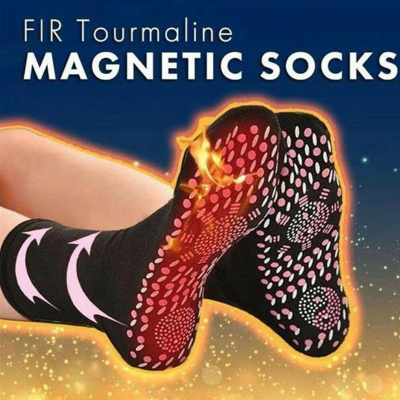 Self-Heating Socks | Thermal Tourmaline Feet