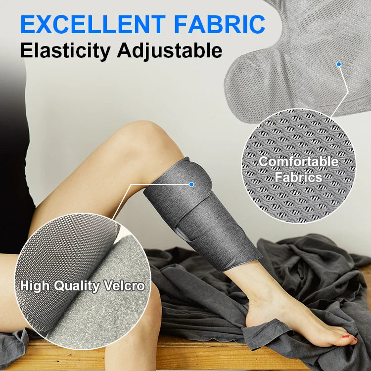 Air Compression Leg Massager | Heat & Vibration