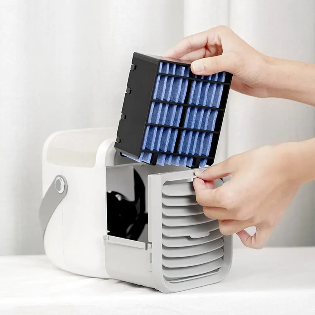 3 in 1 Mini Air Conditioner | Portable Cooler & Humidifier