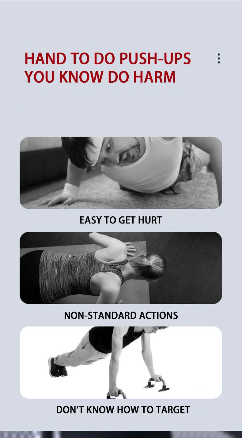 Folding Push Up Board | 14-in-1 Upper Body System