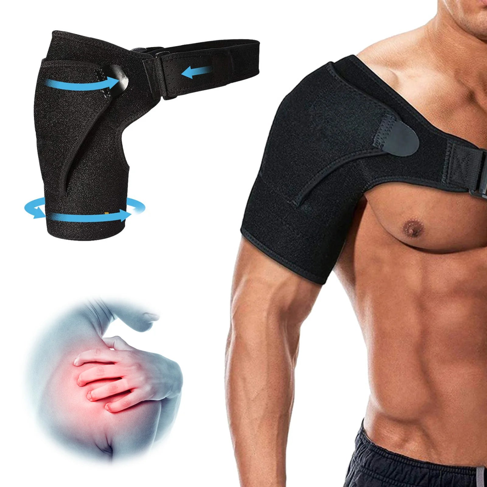 Stabilise+ Adjustable Shoulder Brace | Compression Support