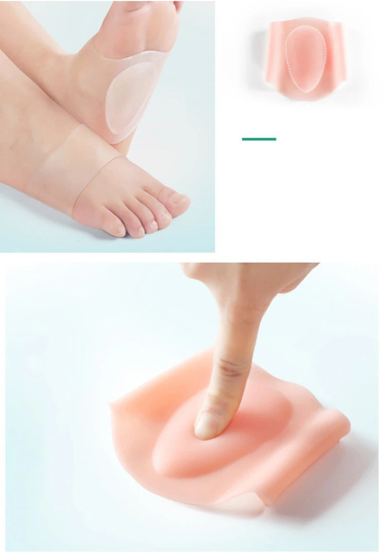 Silicone Arch Support Insoles | Foot Comfort