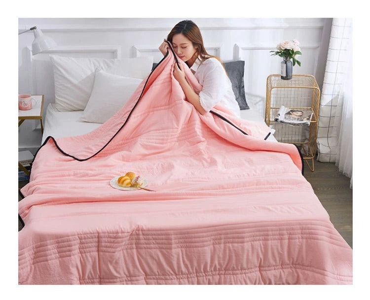 Premium Cooling Blanket | Lightweight Breathable Comfort