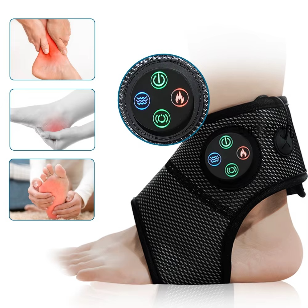Smart Ankle Massage Brace | Heat & Compression