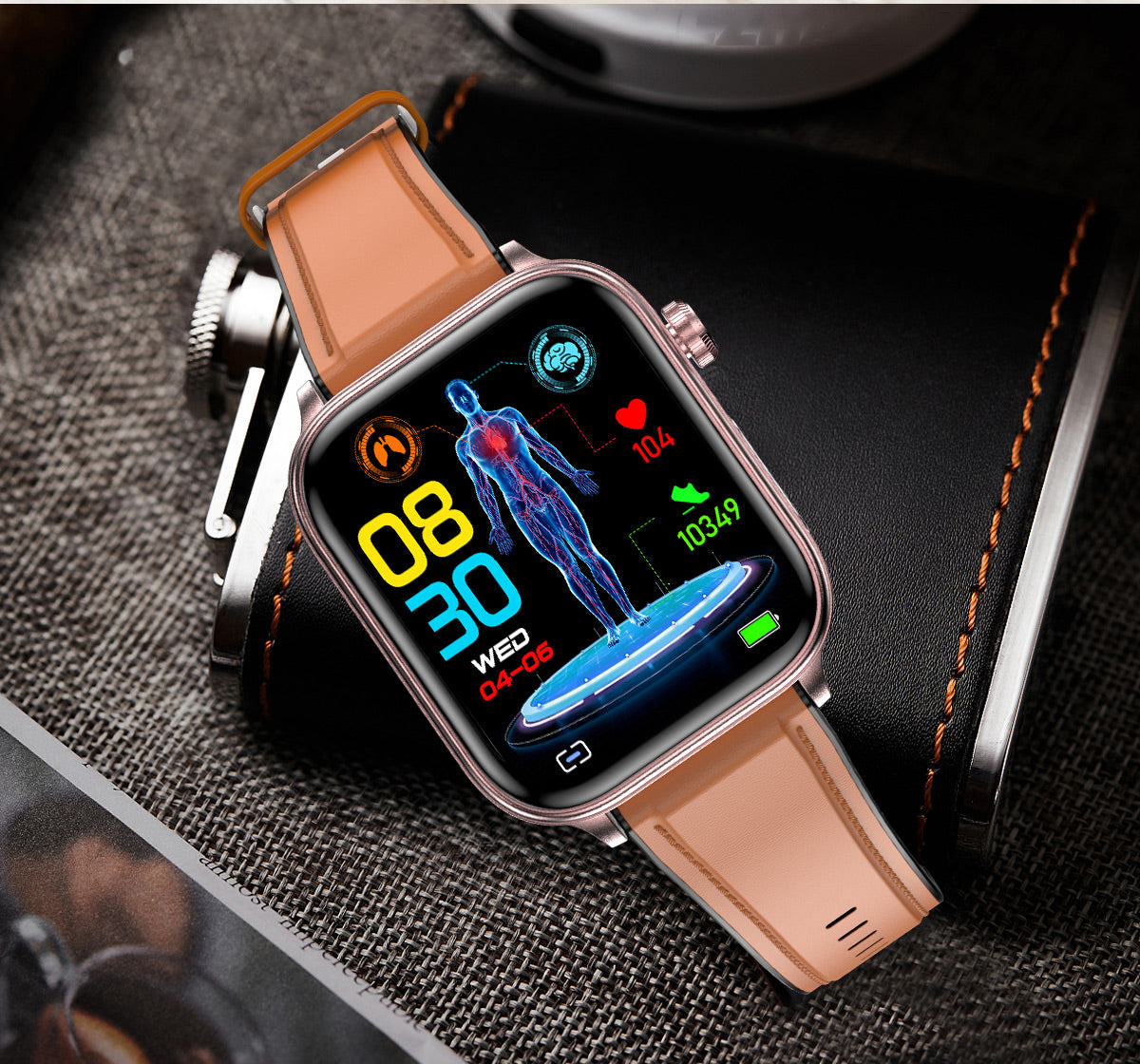 Health & Fitness Smart Watch | ECG & Activity