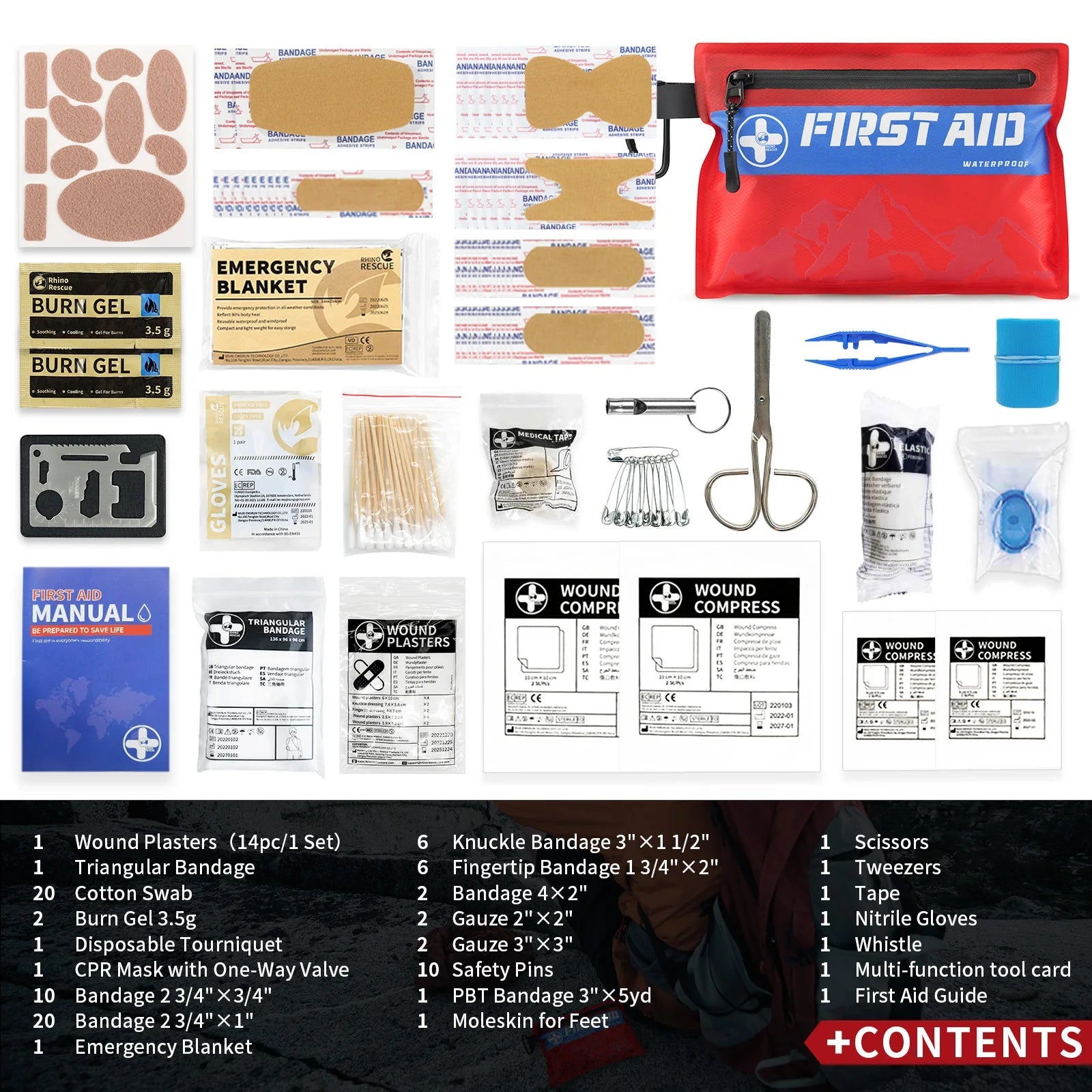 Waterproof First Aid Kit