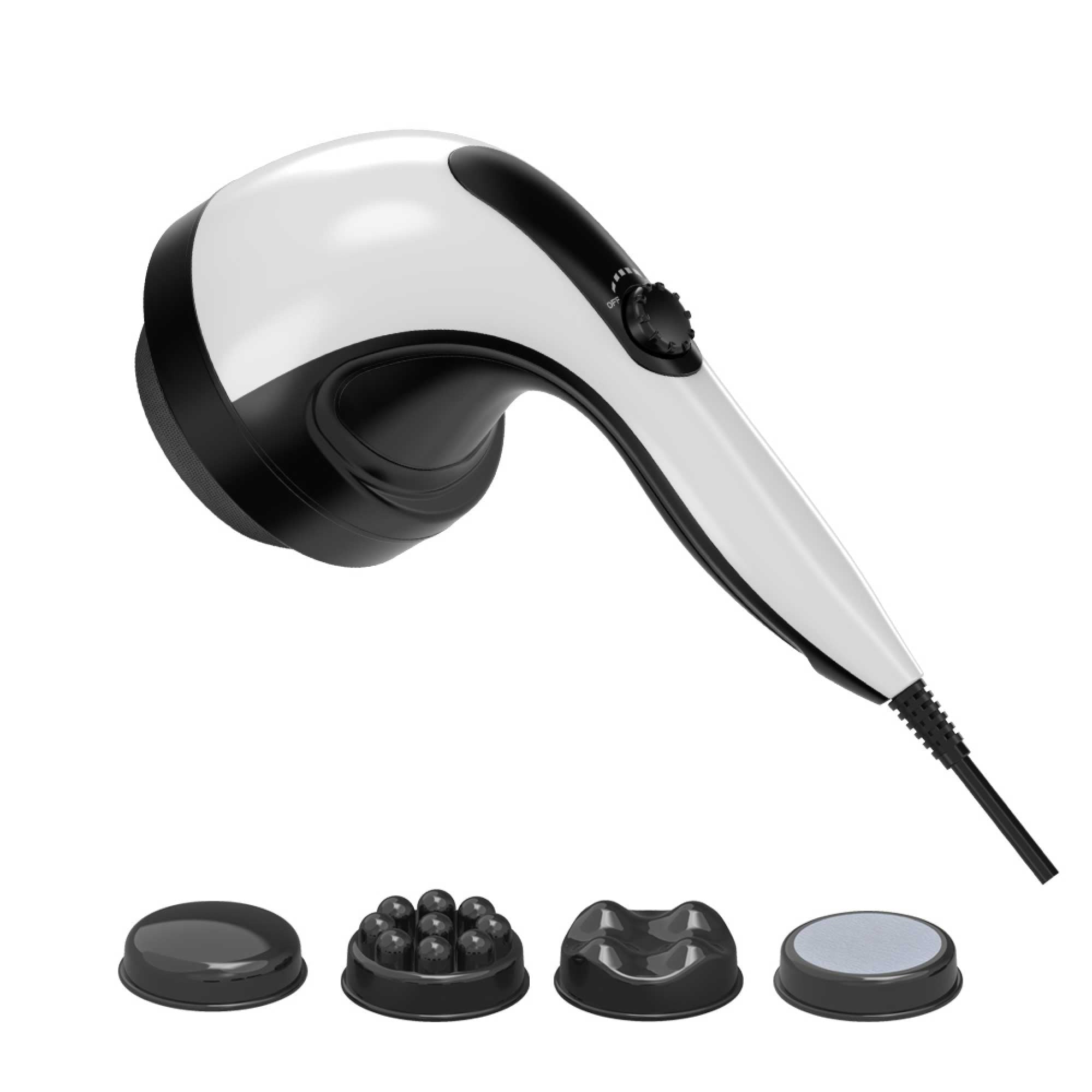 Handheld Body Massager | 4 Head Vibration