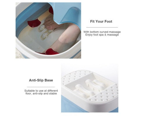 Foot Spa Foldable Bucket | PP TPE Basin