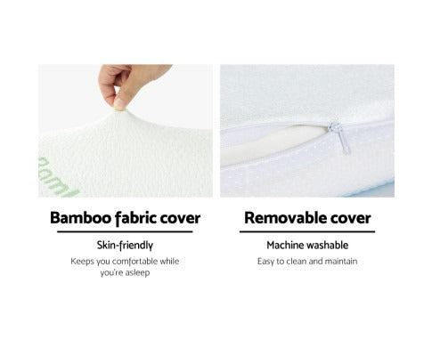 Memory Foam Contour Pillow | Cool Gel Support