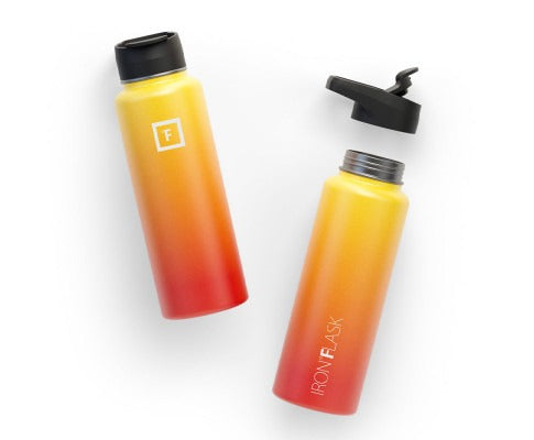 Yoga Mat & Iron Flask Bundle | Full Body Flow