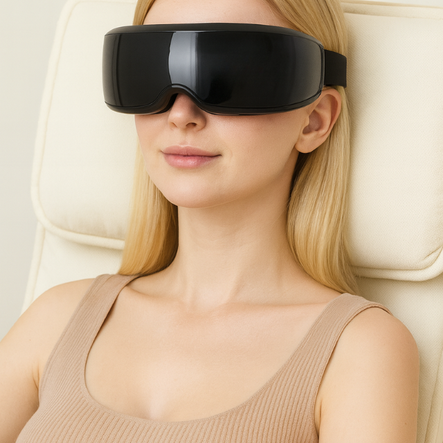 Rechargeable Wireless Eye Massager | Magnetic Relief