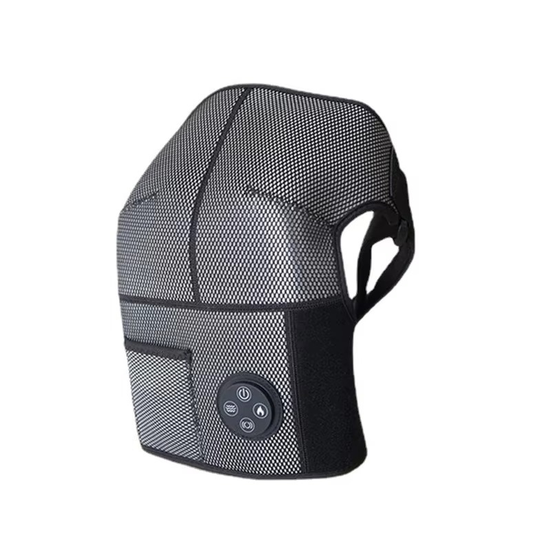 Aussie Revive PhysioPress Hip Massager front view with heated air compression pad and vibration to help support relaxed hips.