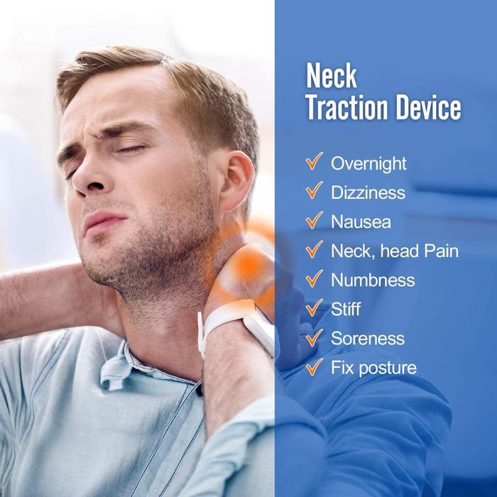 Inflatable Neck Traction Collar | Adjustable Support