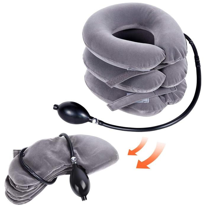 Inflatable Neck Traction Collar | Adjustable Support