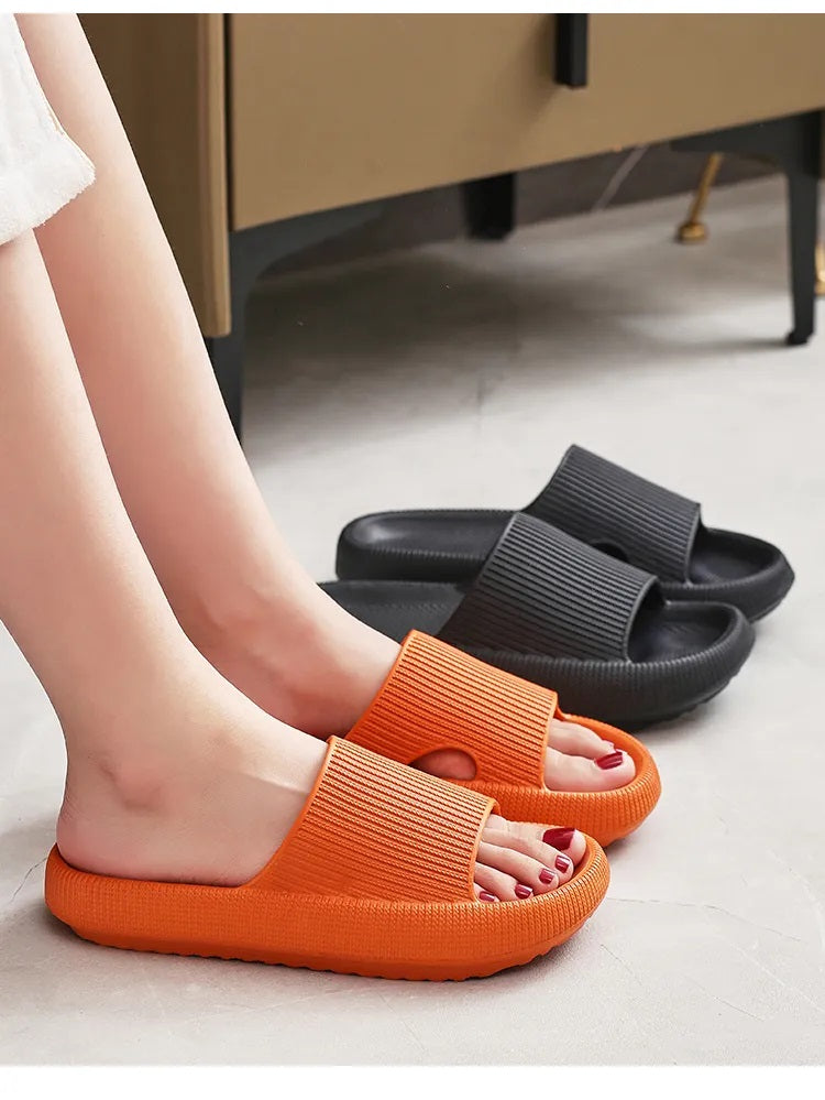 Cloud Slippers | Cushioned Slip-Resistant Slides