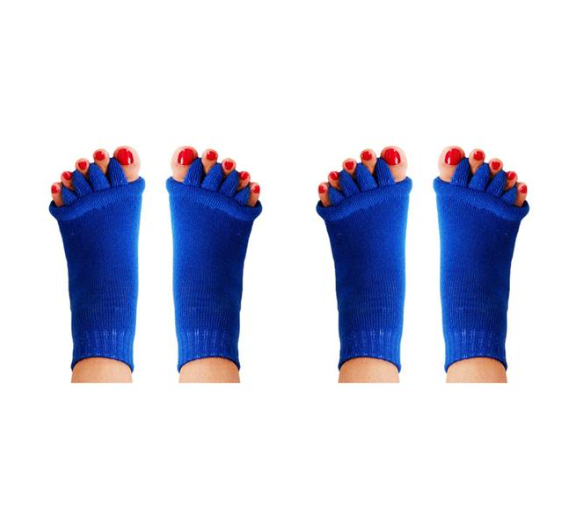 Toe Separator Socks | Cotton Blend Alignment