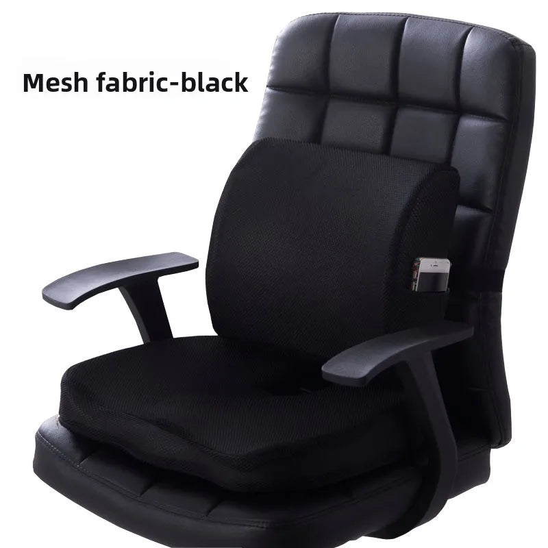 Memory Foam Seat & Back Cushion | Sciatica Support