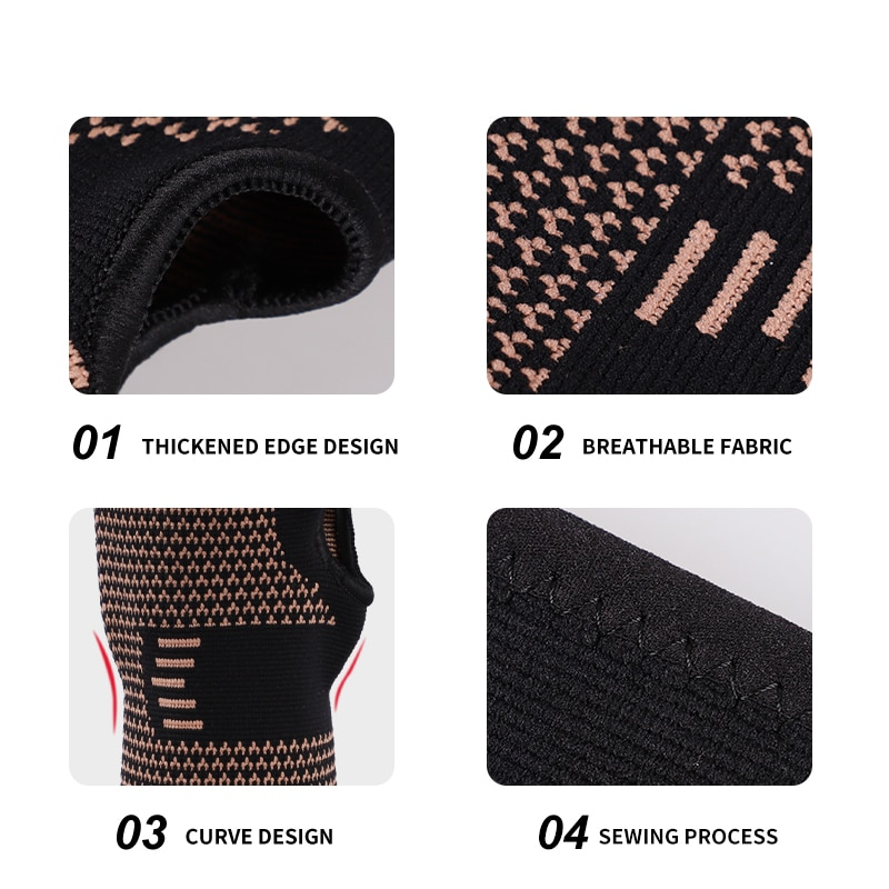 Copper Wrist Compression Sleeve | Wrist Support