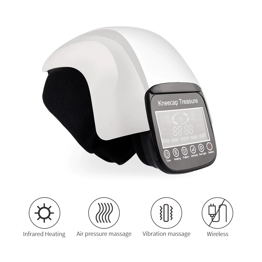 Infrared Knee Massager with Heat & Compression
