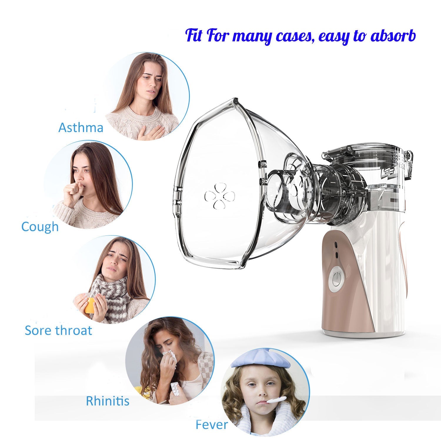 Mini Handheld Portable Nebuliser | Inhaler