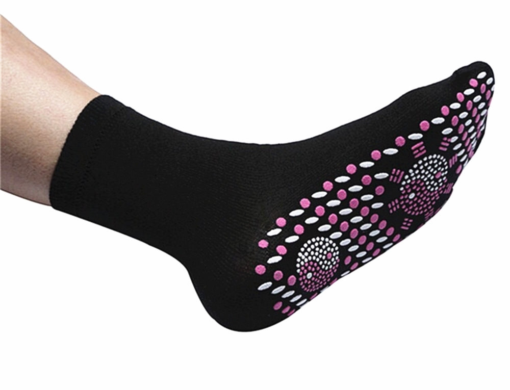Self-Heating Socks | Thermal Tourmaline Feet