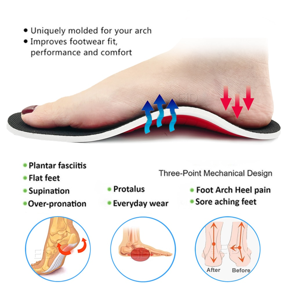 Orthotic Gel Insoles | Arch Support