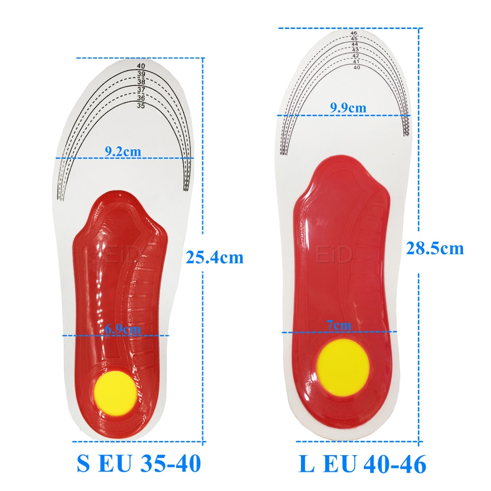 Orthotic Gel Insoles | Arch Support