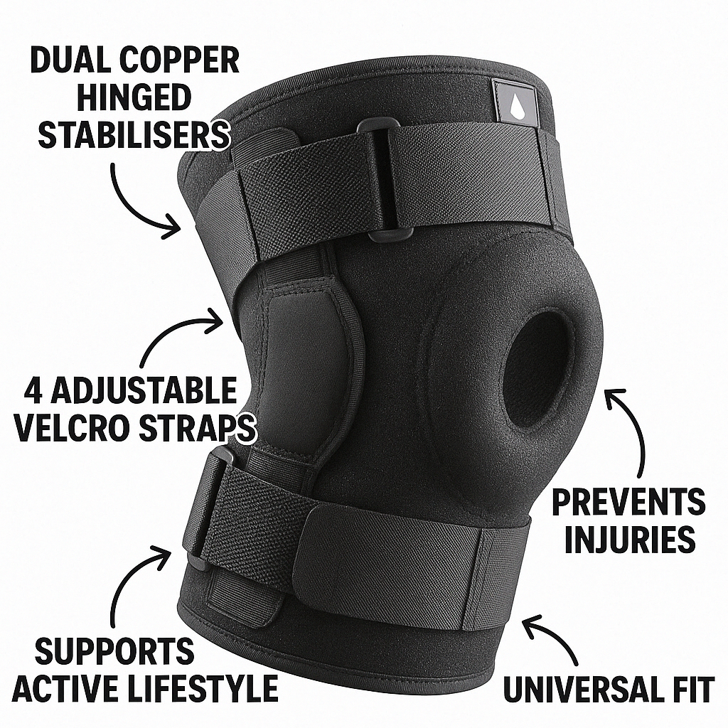 Knee Brace Stabiliser | Hinged Patella Support