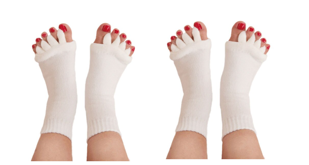 Toe Separator Socks | Cotton Blend Alignment